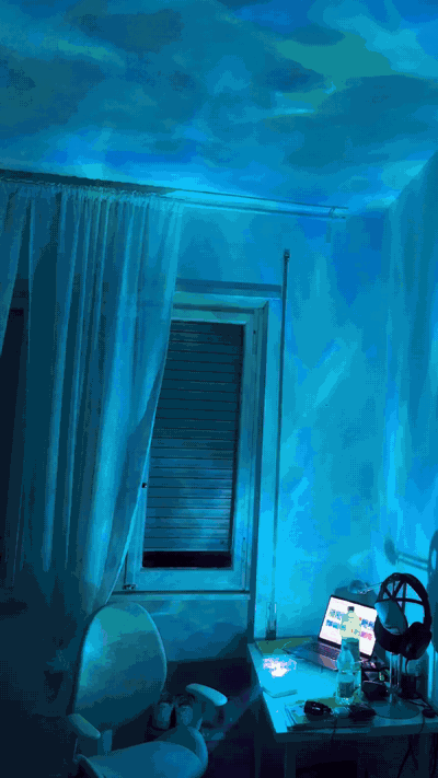 SeaGlow cambia colore: dal blu al viola all'ambra